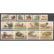 Tanzania - Correo Yvert 163/76 ** Mnh   Fauna