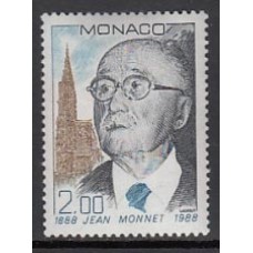 Monaco - Correo 1988 Yvert 1638 ** Mnh   Jean Monnet