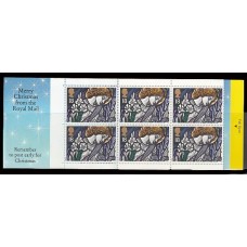 Gran Bretaña - Correo 1992 Yvert 1640 Carnet ** Mnh Navidad