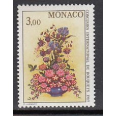 Monaco - Correo 1988 Yvert 1660 ** Mnh   Ramo de flores