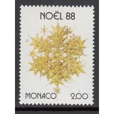 Monaco - Correo 1988 Yvert 1662 ** Mnh   Navidad