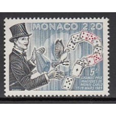 Monaco - Correo 1989 Yvert 1678 ** Mnh   Premios de magia