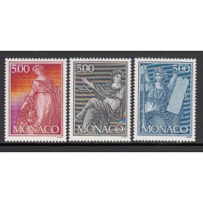 Monaco - Correo 1989 Yvert 1688/90 ** Mnh   Exposición filatelica