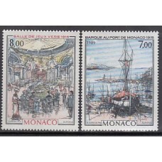 Monaco - Correo 1989 Yvert 1696/7 ** Mnh   Pinturas de Monaco