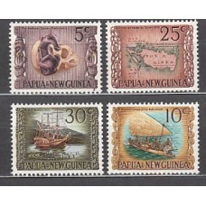 Papua y Nueva Guinea - Correo Yvert 170/3 ** Mnh