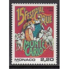 Monaco - Correo 1989 Yvert 1703 ** Mnh   Festival de circo