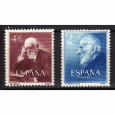 España II Centenario Correo 1952 Edifil 1119/20 * Mn