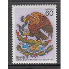 Japon - Correo 1988 Yvert 1715 ** Mnh  Comercio con Méjico