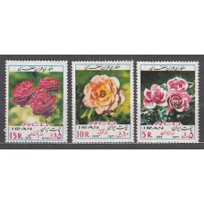 Iran - Correo 1978 Yvert 1733/5 ** Mnh Flores