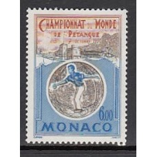 Monaco - Correo 1990 Yvert 1742 ** Mnh  Campeonatos de petanca