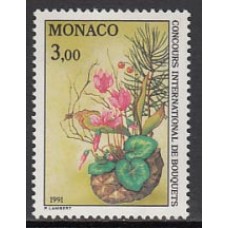 Monaco - Correo 1991 Yvert 1759 ** Mnh   Ramo de flores