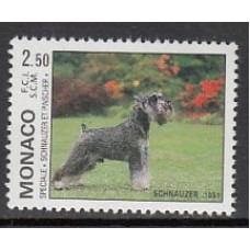 Monaco - Correo 1991 Yvert 1760 ** Mnh  Perro schnauzer