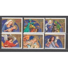 Nueva Zelanda - Correo 2000 Yvert 1770/5 ** Mnh Navidad