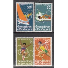 San Vicente-Grenadines - Correo Yvert 182/5 ** Mnh Olimpiadas de Moscu