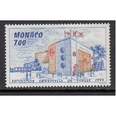 Monaco - Correo 1992 Yvert 1828 ** Mnh   Expo 92