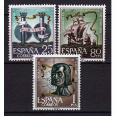 España II Centenario Correo 1963 Edifil 1513/5 ** Mnh