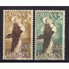 España II Centenario Correo 1963 Edifil 1519/20 ** Mnh