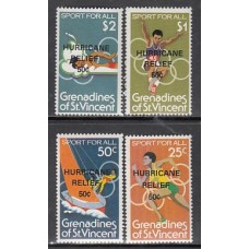 San Vicente-Grenadines - Correo Yvert 186/9 ** Mnh Olimpiadas de Moscu