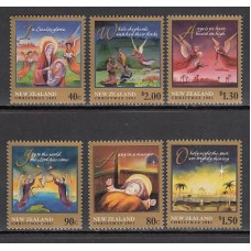 Nueva Zelanda - Correo 2001 Yvert 1864/9 ** Mnh Navidad