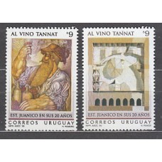 Uruguay - Correo 1999 Yvert 1866/7 ** Mnh Pinturas