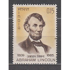 India - Correo Yvert 186 ** Mnh  Abraham Lincoln