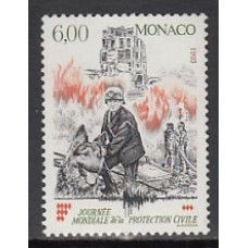 Monaco - Correo 1993 Yvert 1870 ** Mnh   Protección civil