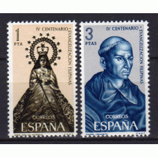 España II Centenario Correo 1965 Edifil 1693/4 ** Mnh