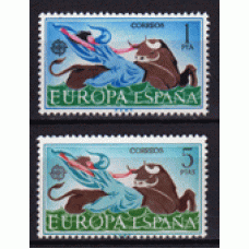 España II Centenario Correo 1966 Edifil 1747/8 ** Mnh