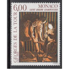 Monaco - Correo 1993 Yvert 1910 ** Mnh   Pintura de Georges de la Tour