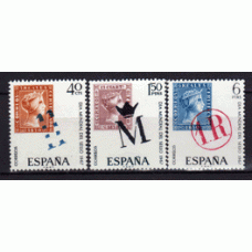 España II Centenario Correo 1967 Edifil 1798/800 ** Mnh