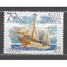 Uruguay - Correo 2000 Yvert 1935A ** Mnh Barco