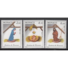 Monaco - Correo 1994  Yvert 1957/9 ** Mnh   Navidad