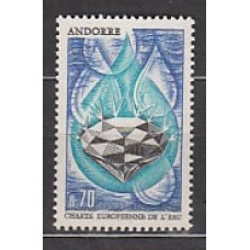 Andorra Francesa Correo 1969 Yvert 197 ** Mnh