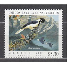 Mexico Correo 2001 Yvert 1970 ** Mnh Fauna. Aves