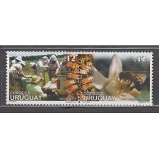 Uruguay - Correo 2001 Yvert 1980/1 ** Mnh Fauna. Abejas