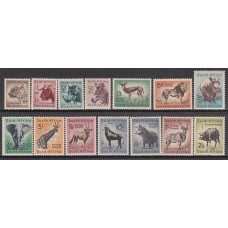 Africa del Sur Yvert Correo 201/14 ** Mnh  Fauna