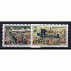 España II Centenario Correo 1971 Edifil 2059/60 ** Mnh