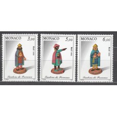 Monaco - Correo 1995  Yvert 2011/3 ** Mnh   Navidad