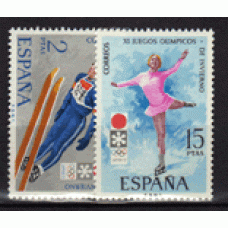 España II Centenario Correo 1972 Edifil 2074/5 ** Mnh