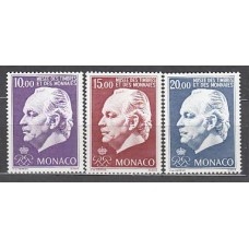 Monaco - Correo 1996  Yvert 2033/5 ** Mnh   Rainiero III