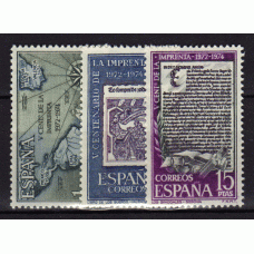 España II Centenario Correo 1973 Edifil 2164/6 ** Mnh