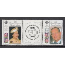 Zil Eloigne Sesel Correo Yvert 205/6 ** Mnh