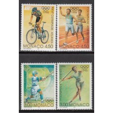 Monaco - Correo 1996  Yvert 2051/4 ** Mnh   Olimpiadas de Atlanta