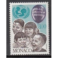 Monaco - Correo 1996  Yvert 2065 ** Mnh  UNICEF