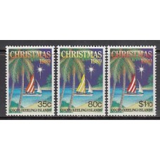 Cocos - Correo Yvert 207/9 ** Mnh Navidad