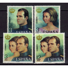 España II Centenario Correo 1975 Edifil 2302/5 ** Mnh