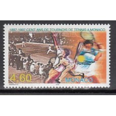 Monaco - Correo 1997  Yvert 2102 ** Mnh   Torneo de tenis