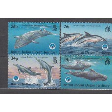 Oceano Indico - Correo Yvert 211/4 ** Mnh  Fauna marina