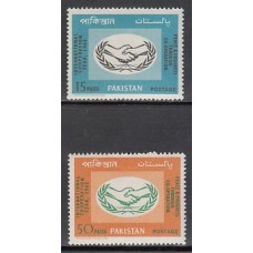 Pakistan - Correo Yvert 213/4 ** Mnh ONU