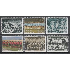 Grenada-Grenadines - Correo Yvert 2132/7 ** Mnh Deportes fútbol